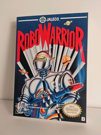 NINTENDO - NES. Gioco: Robo Warrior. Completo di c