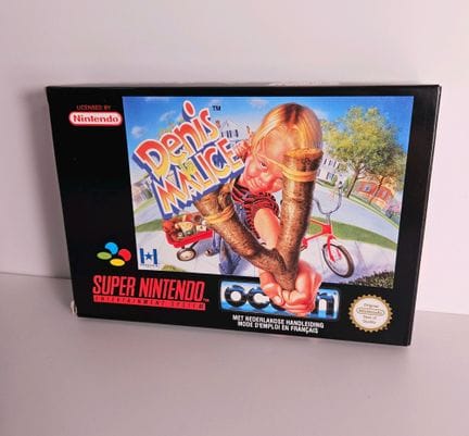 NINTENDO - SUPER NES. Jeu : Denis la Malice. Compl