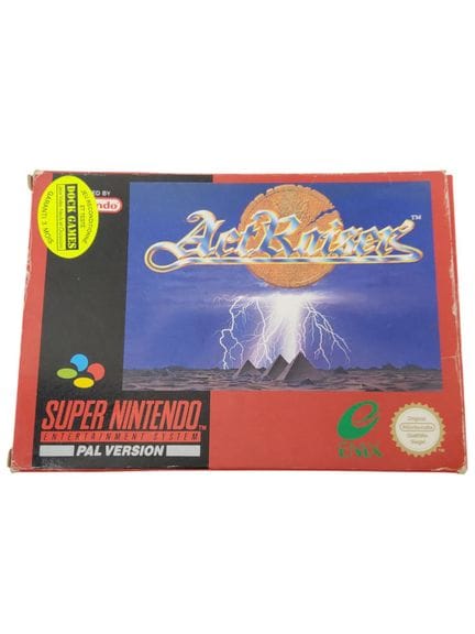 Nintendo - Super Nes - Jeu : Act Raisers.
Avec boî