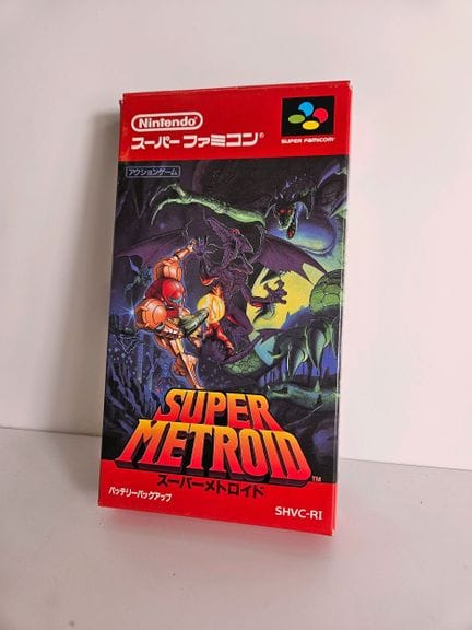 NINTENDO - SUPER FAMICOM. Jeu : Super Metroid. Com