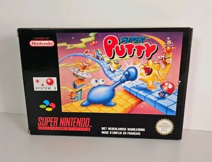 NINTENDO - SUPER NINTENDO. Jeu : Super Putty. Comp