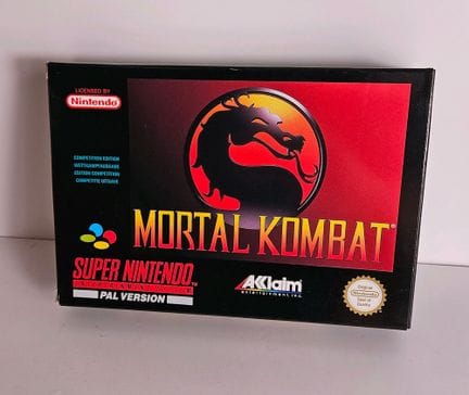 NINTENDO - SUPER NINTENDO. Jeu : Mortal Kombat. Co
