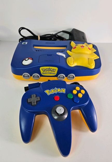 NINTENDO - N64. Console N64 Edition Pikachu Model 