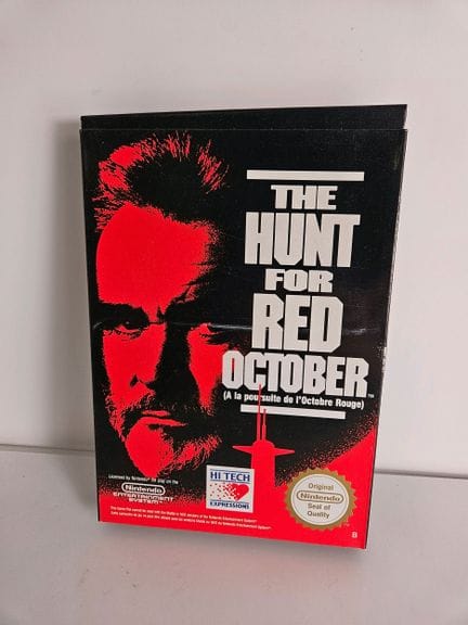 NINTENDO - NES. The Hunt for Red October. Completo