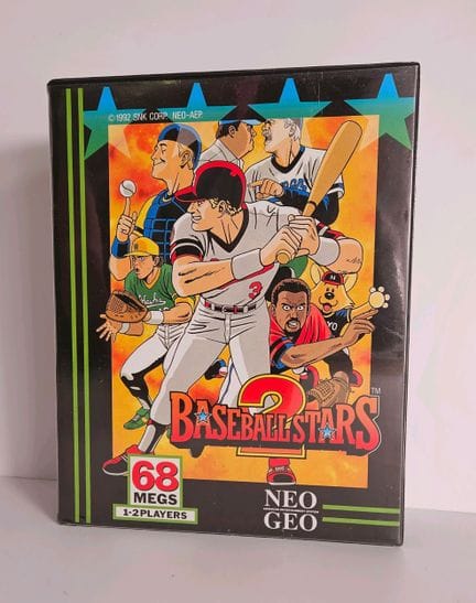 SNK - NEO GEO. Jeu : Baseball Stars 2. Complet ave