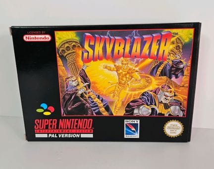 NINTENDO - SUPER NINTENDO. Gioco: Skyblazer. Compl