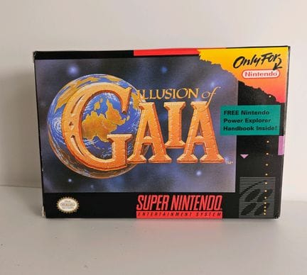 NINTENDO - SUPER NES. Jeu : Illusion of Gaia. Ultr