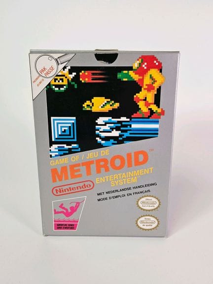 NINTENDO - NES. Gioco: Metroid. Completo di confez