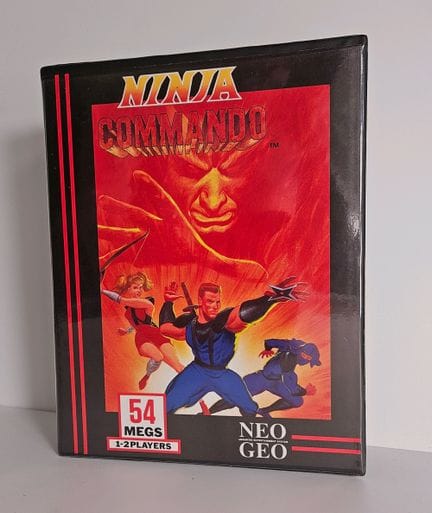 SNK - NEO GEO. Gioco: Ninja Commando. Completo di 