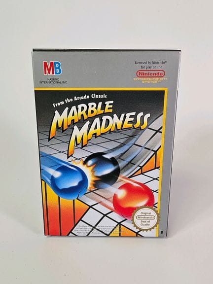 NINTENDO - NES. Gioco: Marble Madness. Completo di