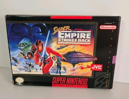 NINTENDO - SUPER NES. Jeu : Super Star Wars The Em