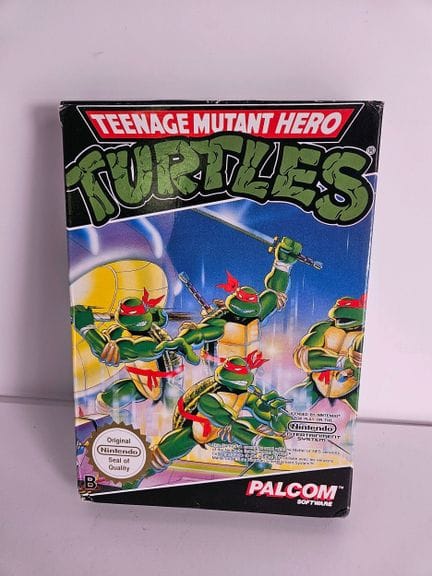 NINTENDO - NES. Teenage Mutant Hero Turtles. Compl