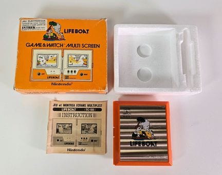 NINTENDO - GAME &amp; WATCH. "Life Boat" Multi Scr