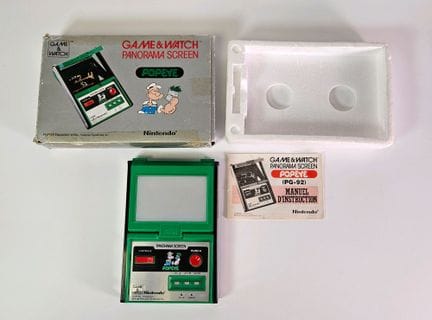 NINTENDO - GAME &amp; WATCH. "Popeye" (PG - 92). P