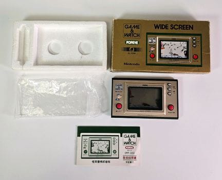 NINTENDO - GAME &amp; WATCH. "Popeye" (PP-23). Wid