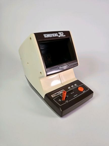 NINTENDO - GAME &amp; WATCH. "Donkey Kong JR." Tab