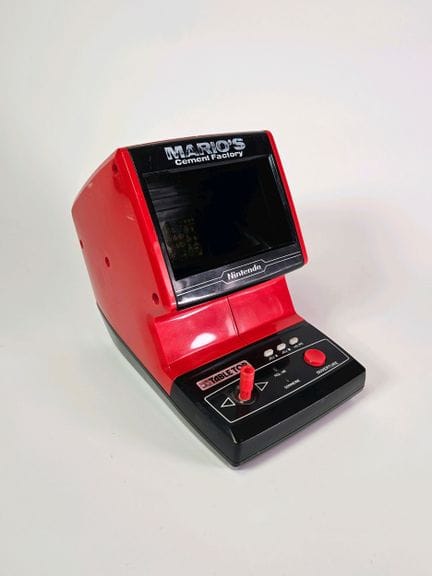 NINTENDO - GAME &amp; WATCH. "Mario's Cement Facto