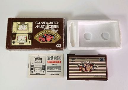NINTENDO - GAME &amp; WATCH. "Donkey Kong 2" (JR -