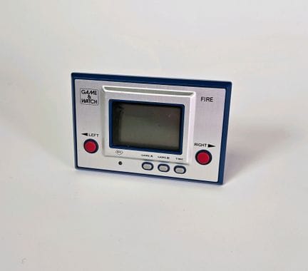 NINTENDO - GAME &amp; WATCH. "Fire" (RC-04). Loose