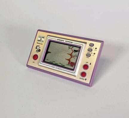 NINTENDO - GAME &amp; WATCH. "Snoopy Tennis" (SP-3
