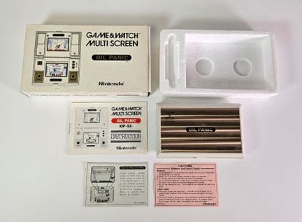 NINTENDO - GAME &amp; WATCH. "Oil Panic" (OP-51) M