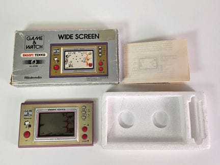NINTENDO - GAME &amp; WATCH. "Snoopy Tennis" (SP-3