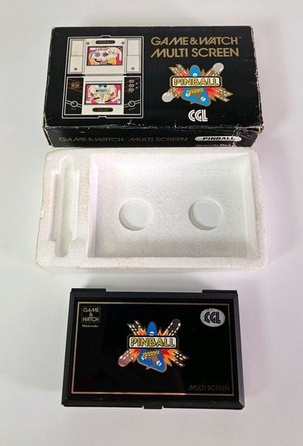 NINTENDO - GAME &amp; WATCH. "Pinball" (PB-59). Mu