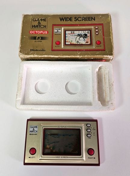 NINTENDO - GAME &amp; WATCH. "Octopus" (OC-22). Wi