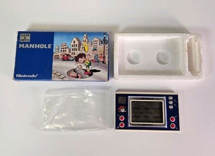 NINTENDO - GAME &amp; WATCH. "Manhole" (NH-103). C