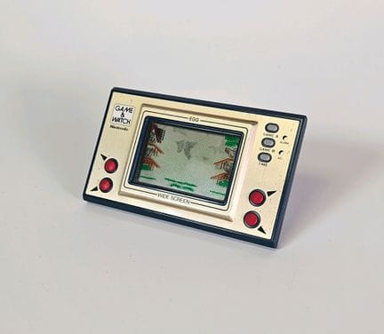 NINTENDO - GAME &amp; WATCH. "Egg" (EG-26). Wide S
