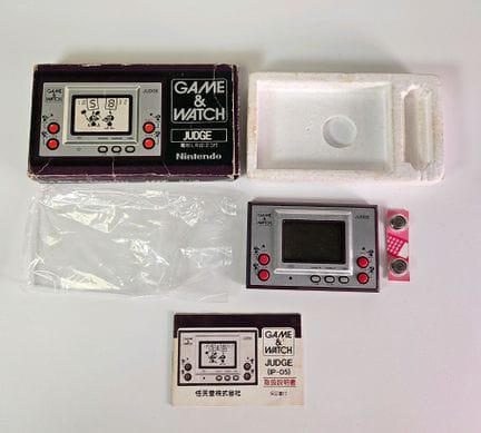 NINTENDO - GAME &amp; WATCH. "Judge" (IP - 05). Pu