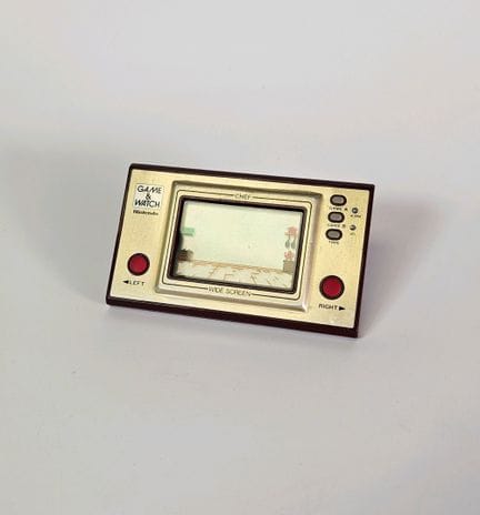 NINTENDO - GAME &amp; WATCH. "Chef" (FP - 24). Wid