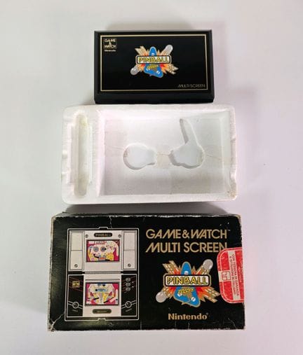 NINTENDO - GAME &amp; WATCH. "Pinball" (PB-59). Mu