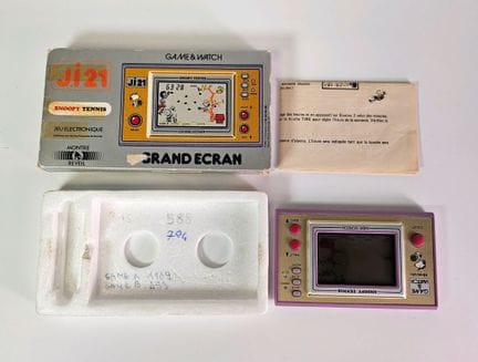 NINTENDO - GAME &amp; WATCH. "Snoopy Tennis" (SP -