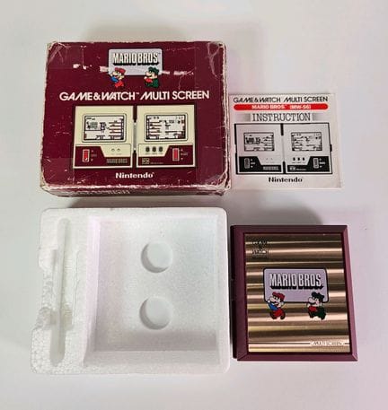 NINTENDO - GAME &amp; WATCH. "Mario Bros" (MW-56).