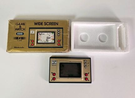 NINTENDO - GAME &amp; WATCH. "Egg" (EG-26). Wide S