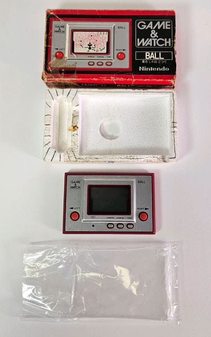 NINTENDO - GAME &amp; WATCH. "Ball" (AC - 01). Sil