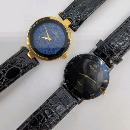 Lot de deux montres homme comprenant :

- 1 montre