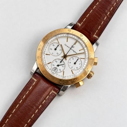 GIRARD-PERREGAUX
“GP 7001”
约：1990年
型号：7700
钢制与玫瑰金男