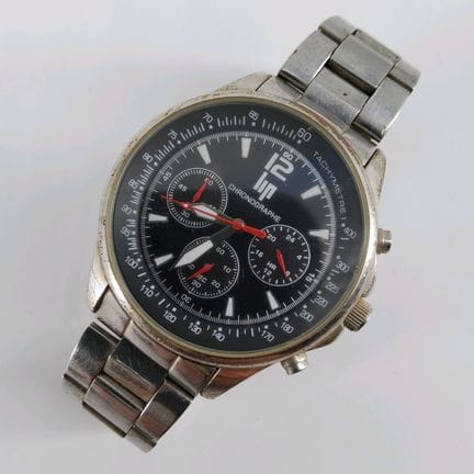 LIP chronographe, montre pour homme en acier à cad