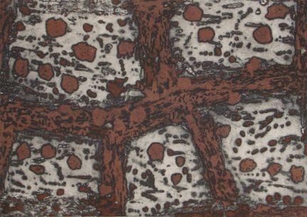 佐兰·穆西克
佐兰·穆西克（据原作）
作品，1959年

彩色模板印刷于羊皮纸上，未署名且未编号。
