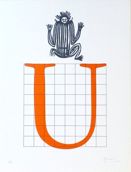 胡安·布罗萨（1919-1998）
《视觉诗17》，1989


原版石版画
纸本版画，限量50幅
