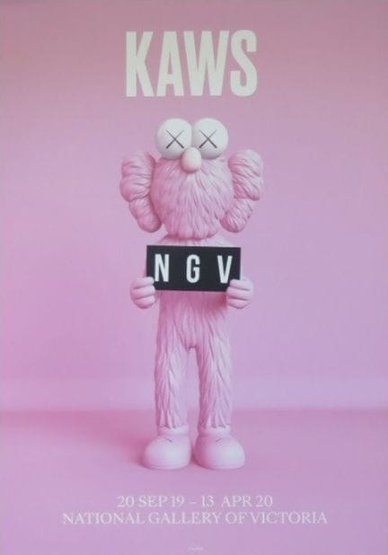 KAWS (Brian Donnelly) (1974)
Affiche originale d'e