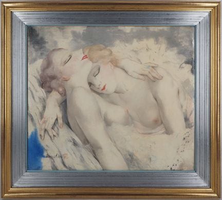 河野美香
河野美香（1876-1954）
沉睡的芭蕾舞者

布面油画
左下角签名
画布尺寸 46 x