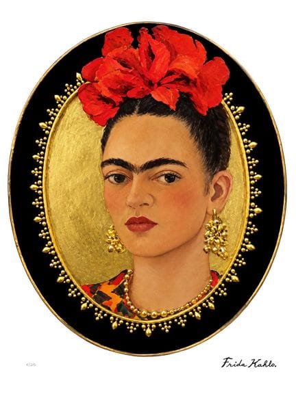 Frida Kahlo (da)
Autoritratto

Serigrafia rifinita