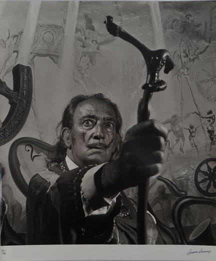 Marc LACROIX (1927-2007)
Dalí che brandisce il bas