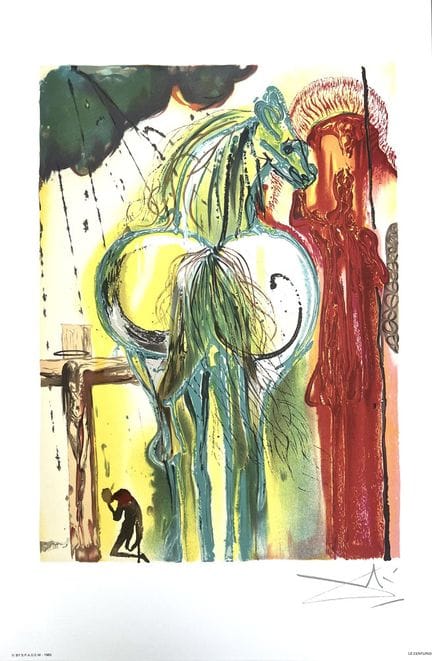 萨尔瓦多·达利
萨尔瓦多·达利（1904-1989）
  《达利式的马》，《百夫长》，1983年


