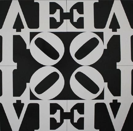 Robert Indiana (1928-2018)
Love Rising-1968

Edizi