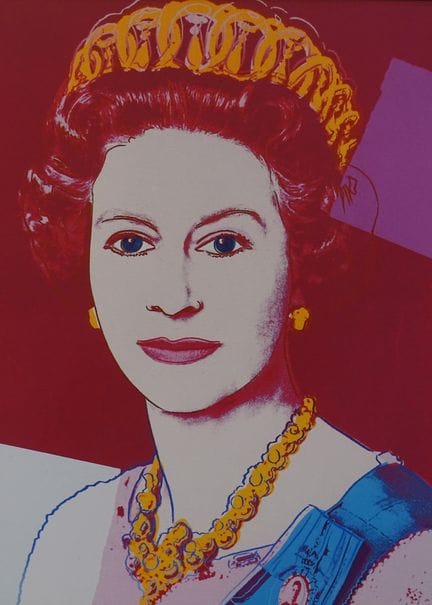 Andy Warhol (da) 
La regina Elisabetta II del Regn