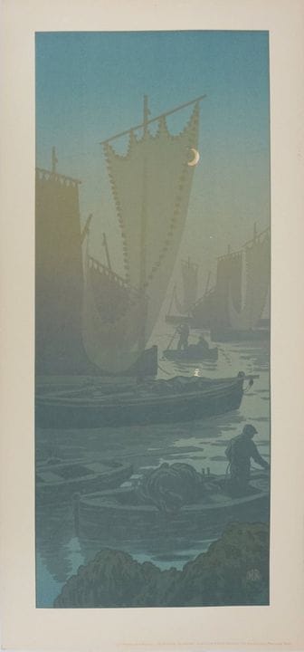亨利·里维耶（Henri RIVIERE，1884-1951）
《布列塔尼：时光的魔力》，《初弦》，